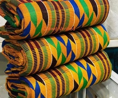 Authentic Royal Heirloom Kente from the Heart of Bonwire to the World