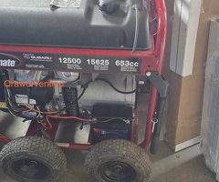 Powermate PM0601250 12,500 Watt Portable Generator – Slightly Used